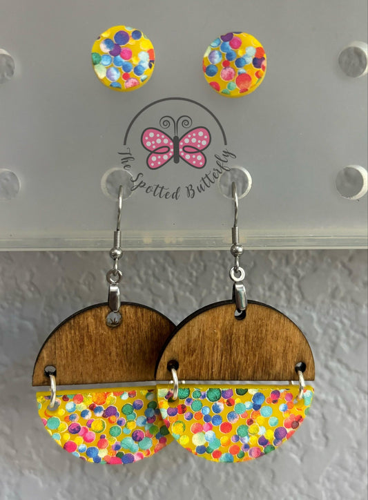 Earrings - Wood and/or Acrylic