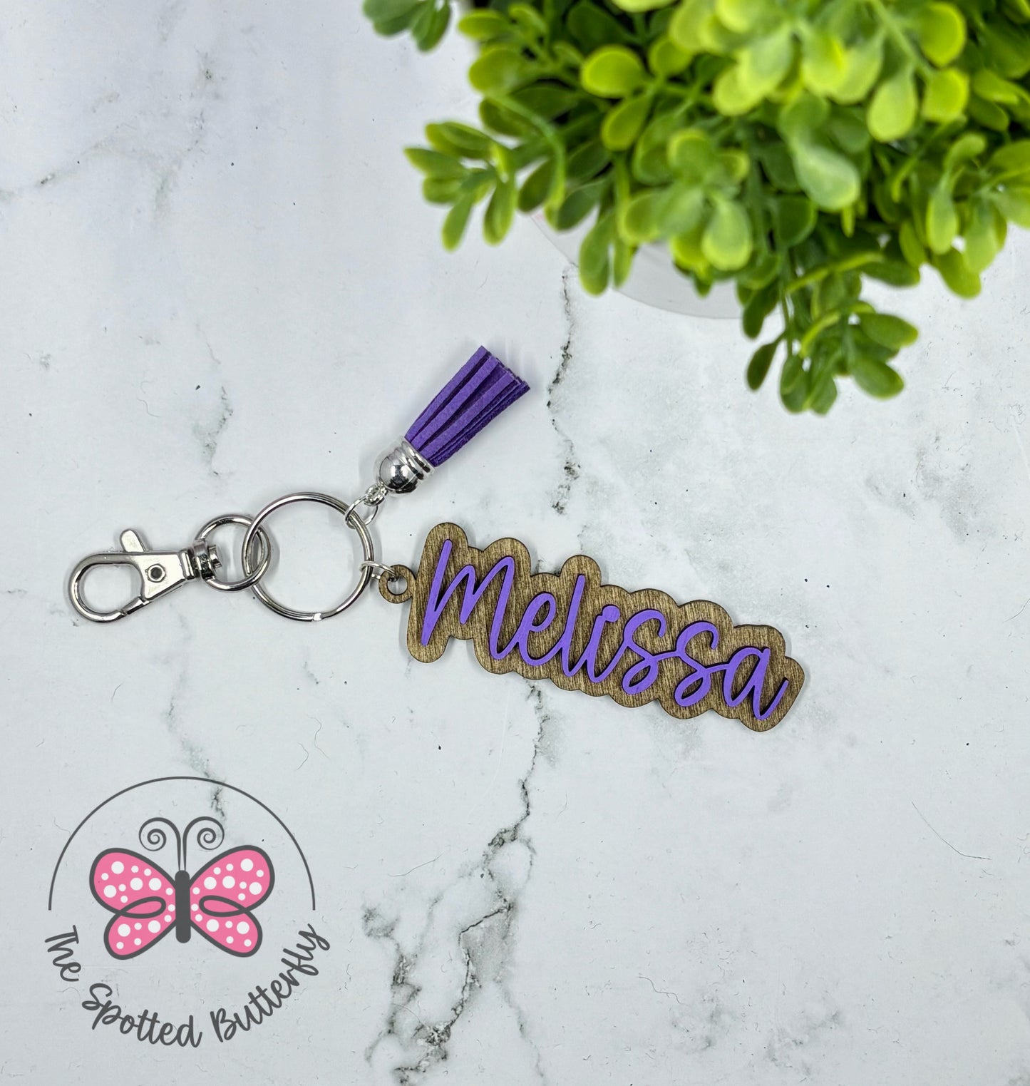 Wooden Keychain