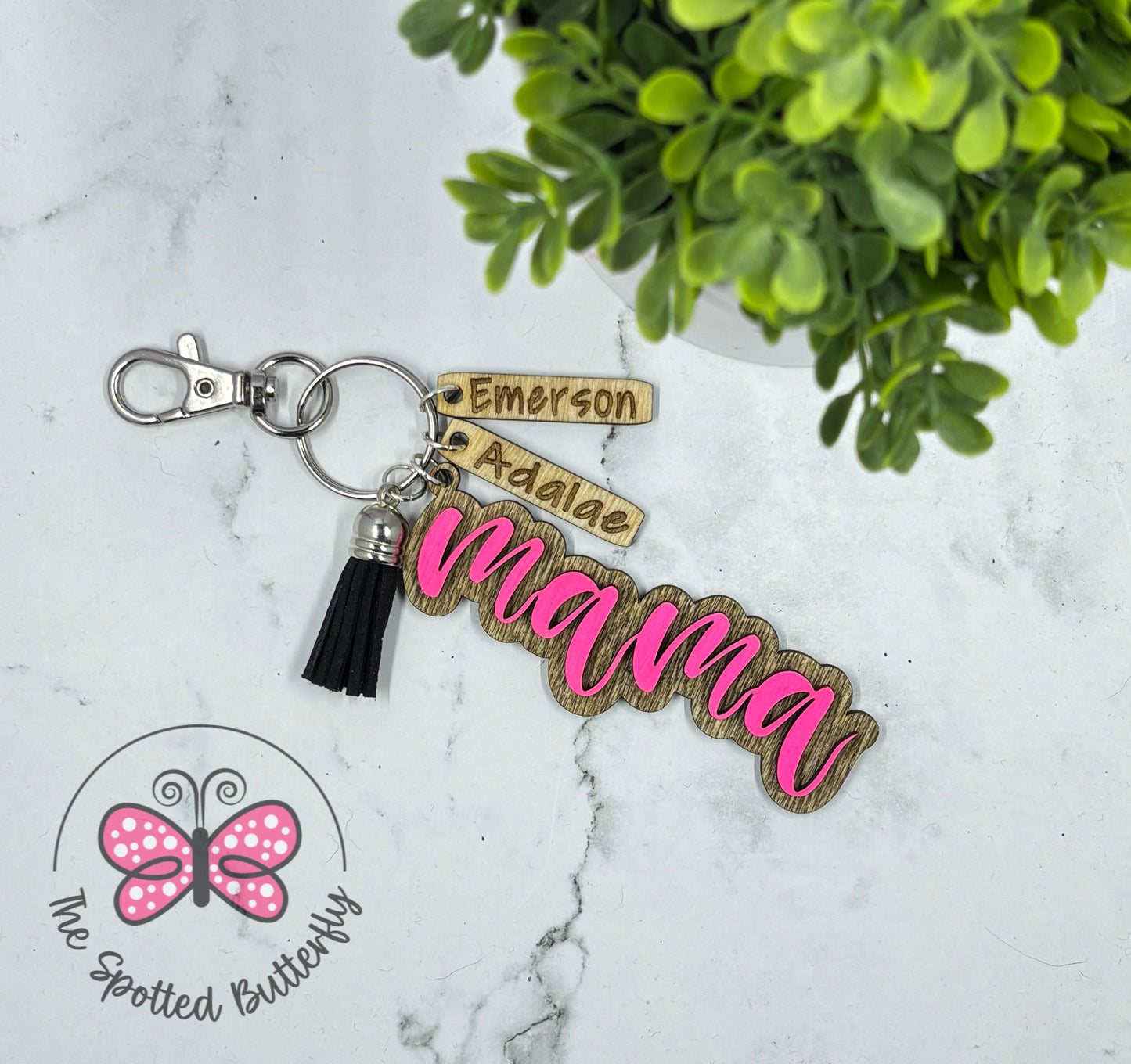 Wooden Keychain