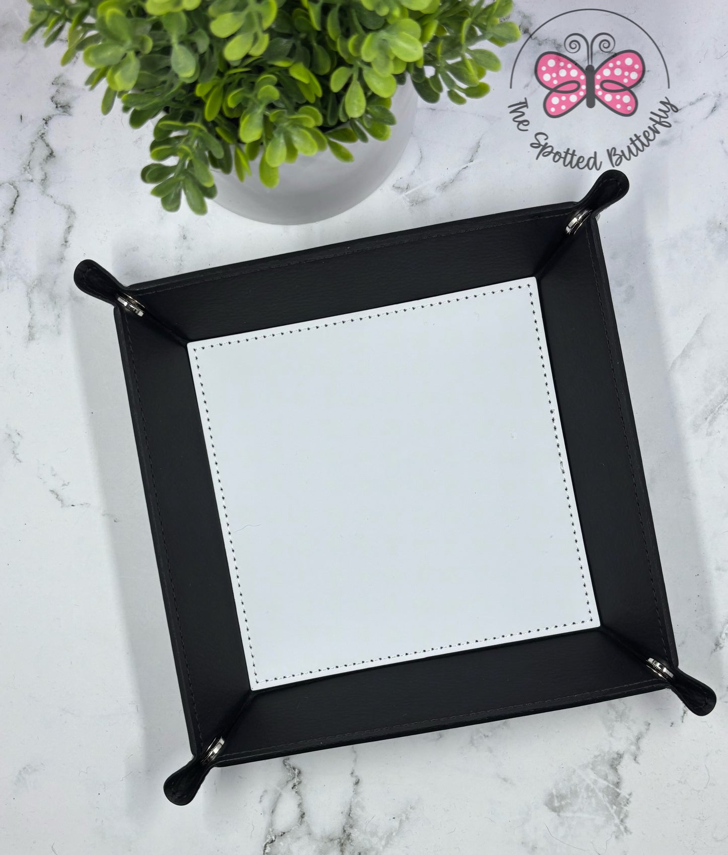 Leather Snap Tray