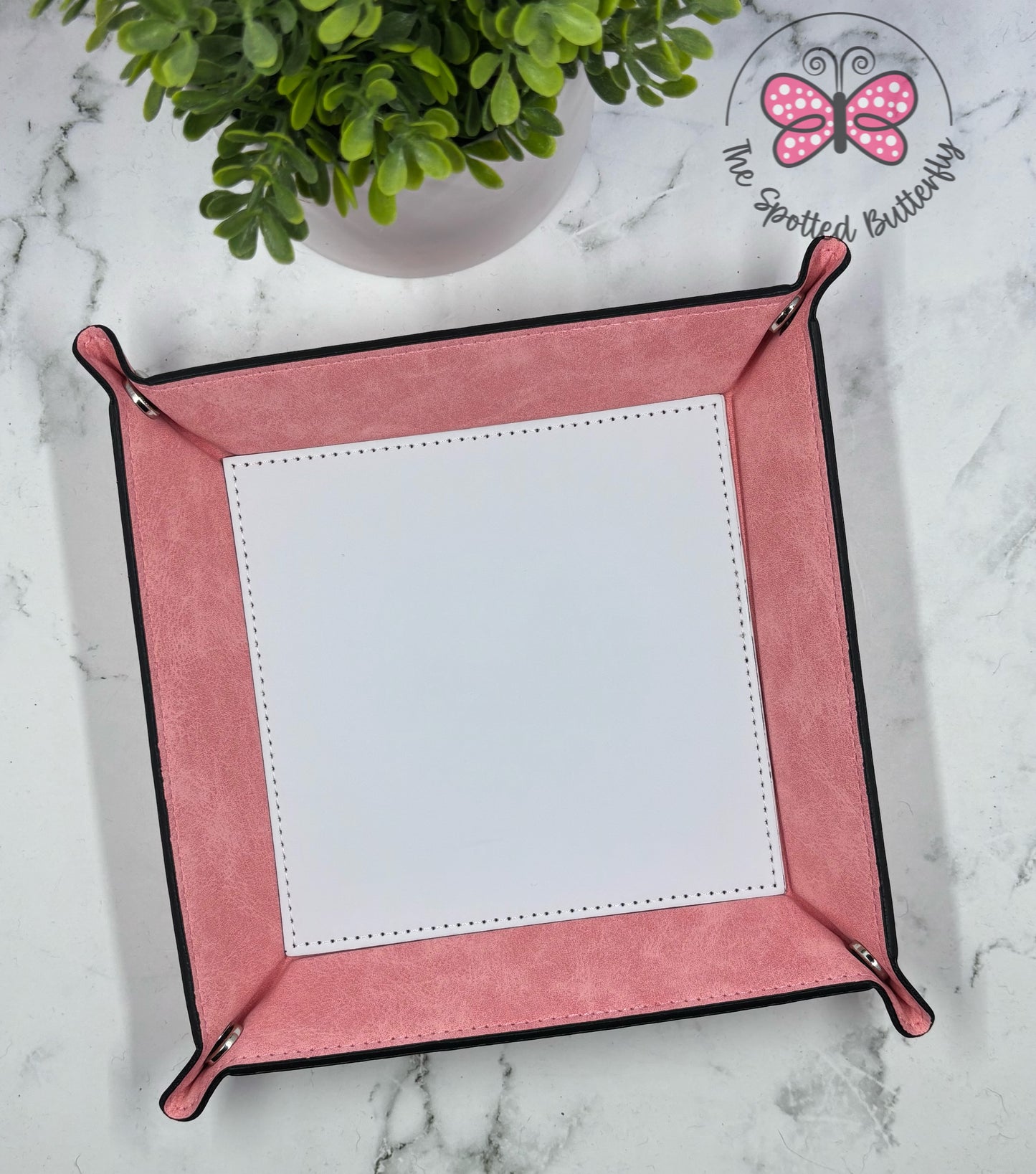 Leather Snap Tray