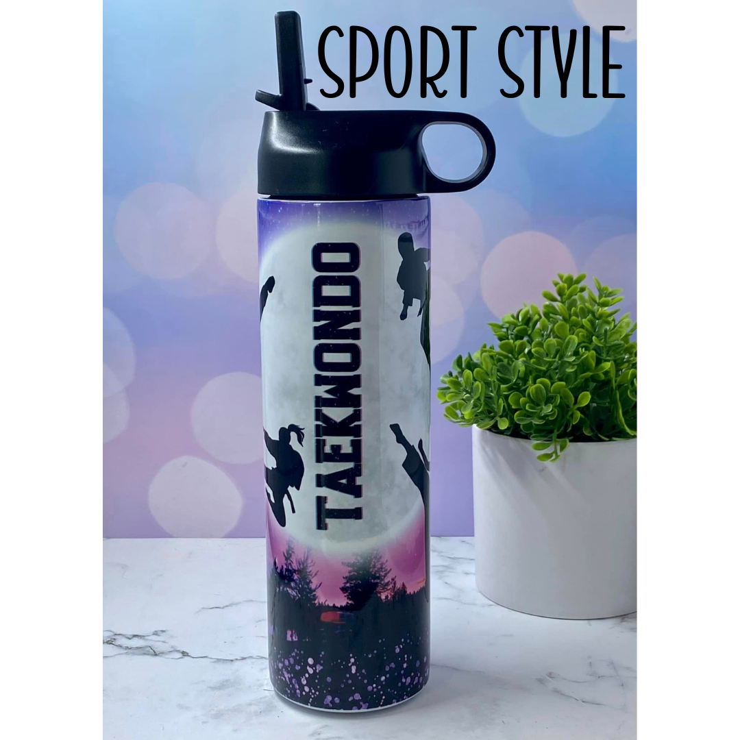 Messy Bun Skinny Tumbler