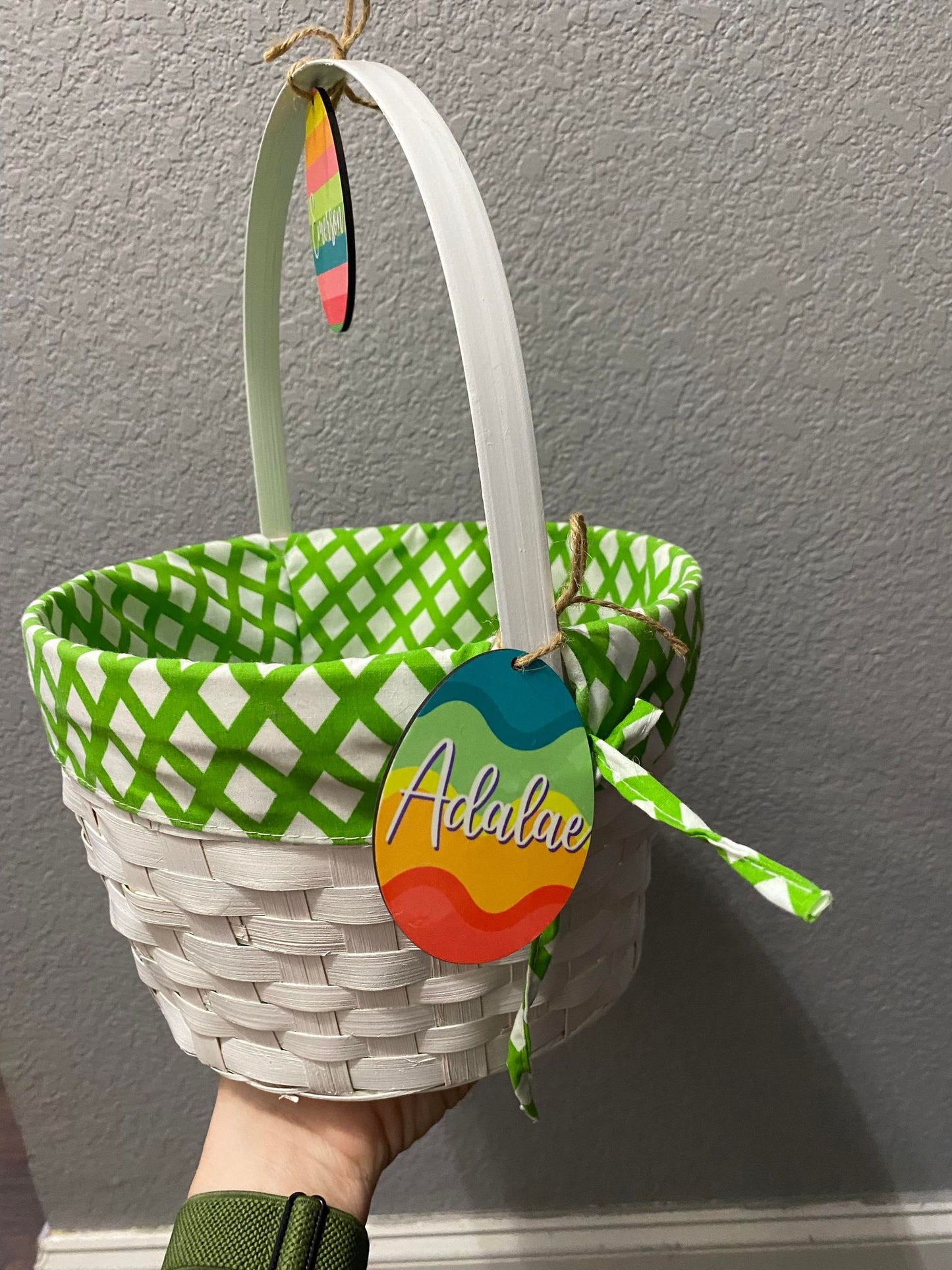 Easter Basket Name Tags