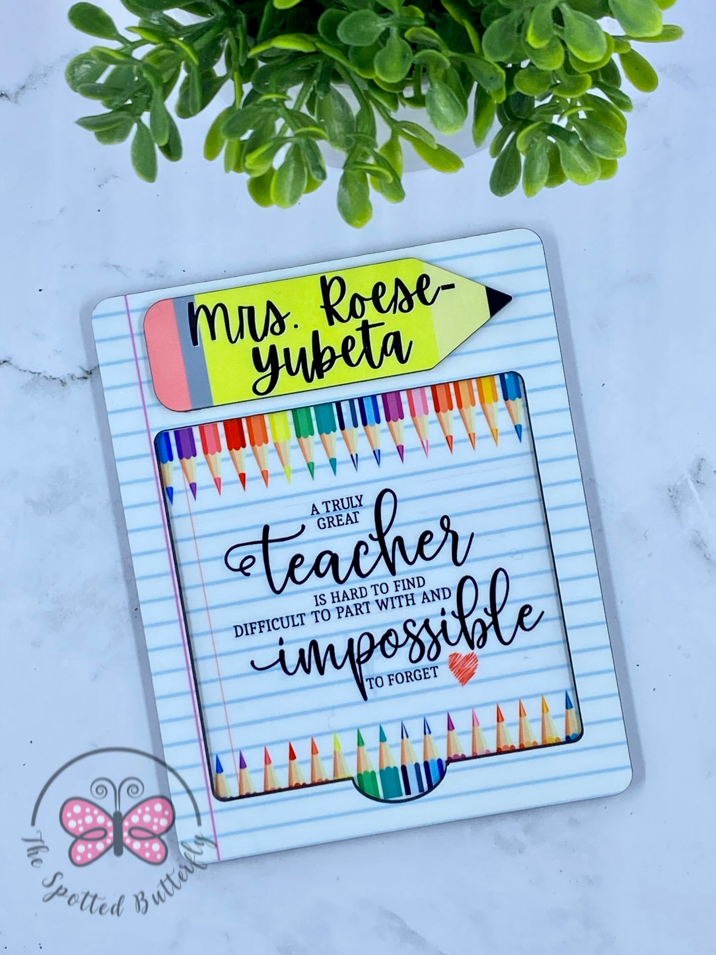 Post It Note Holder