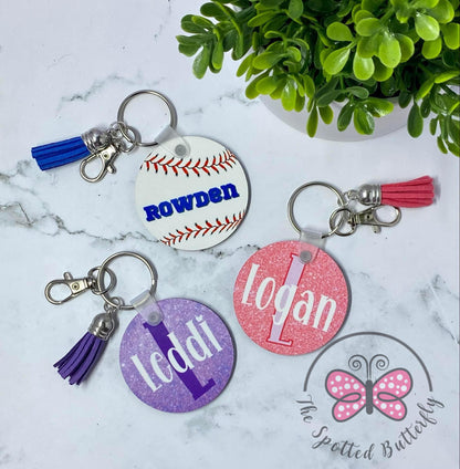 2" Sublimation Keychain