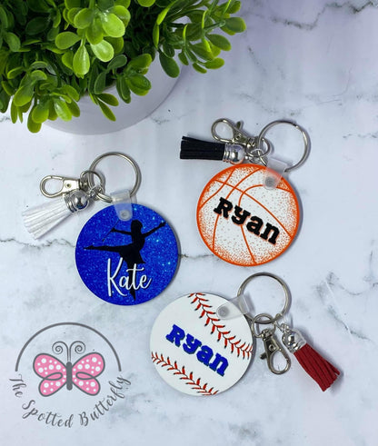 2" Sublimation Keychain