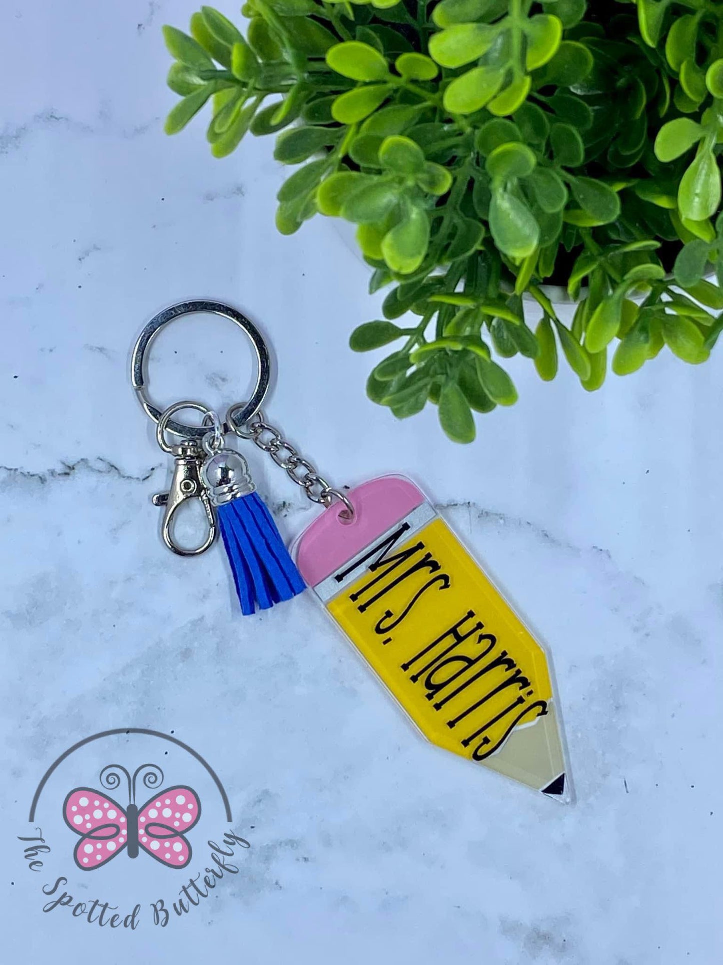 Acrylic Pencil Key Chains