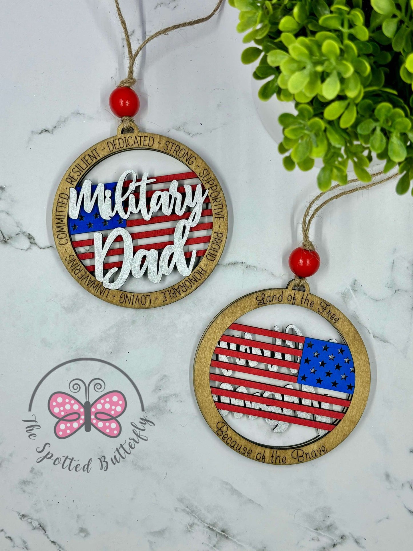 Military Christmas Ornaments