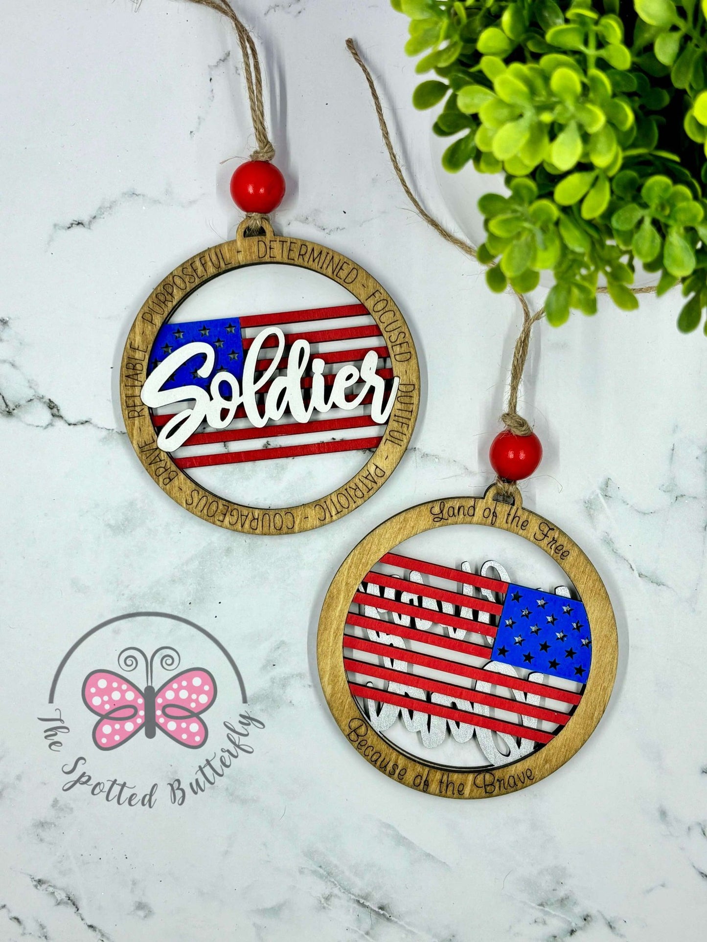 Military Christmas Ornaments