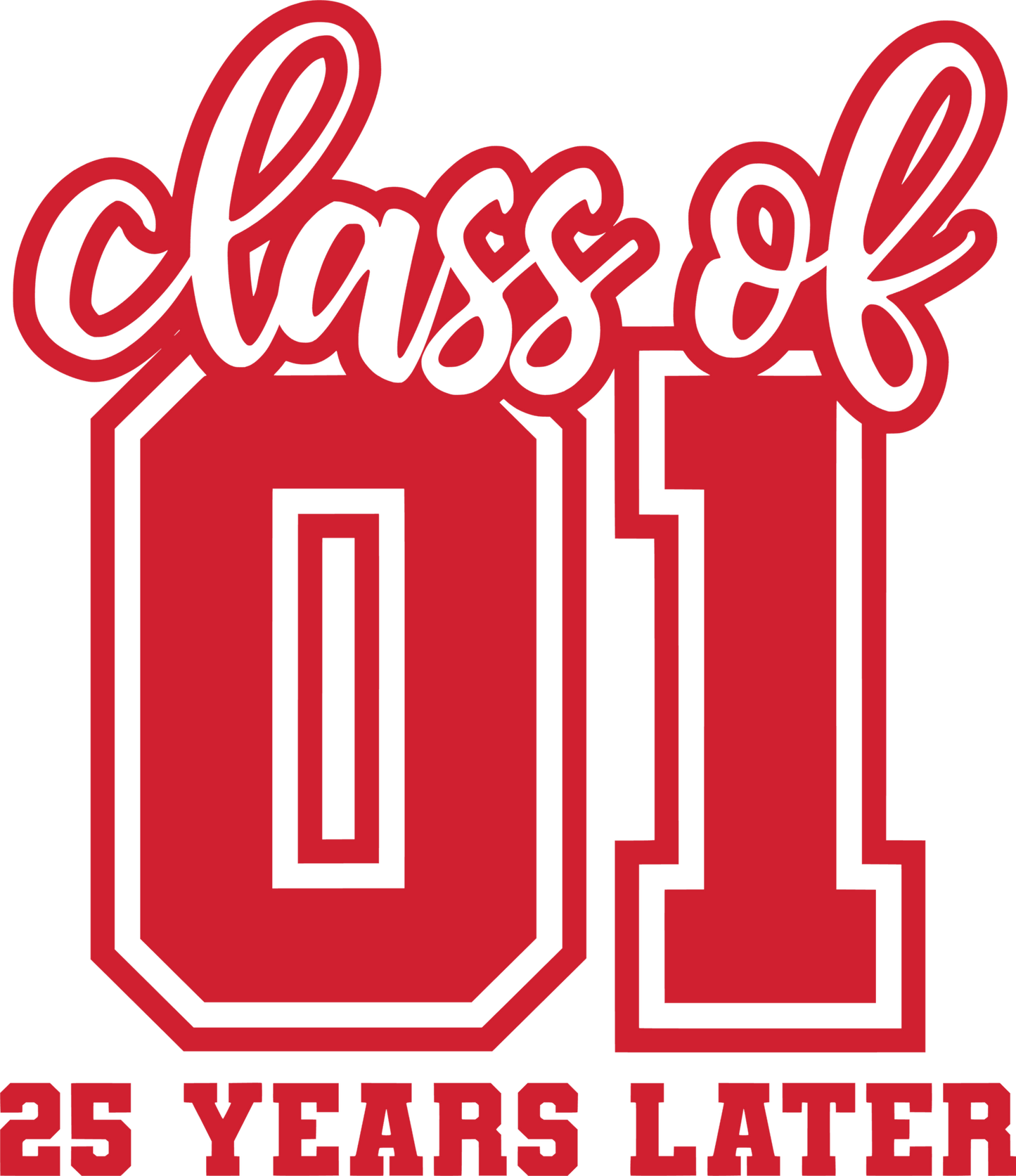 CUSTOM Midway Class of '01 Reunion Shirt
