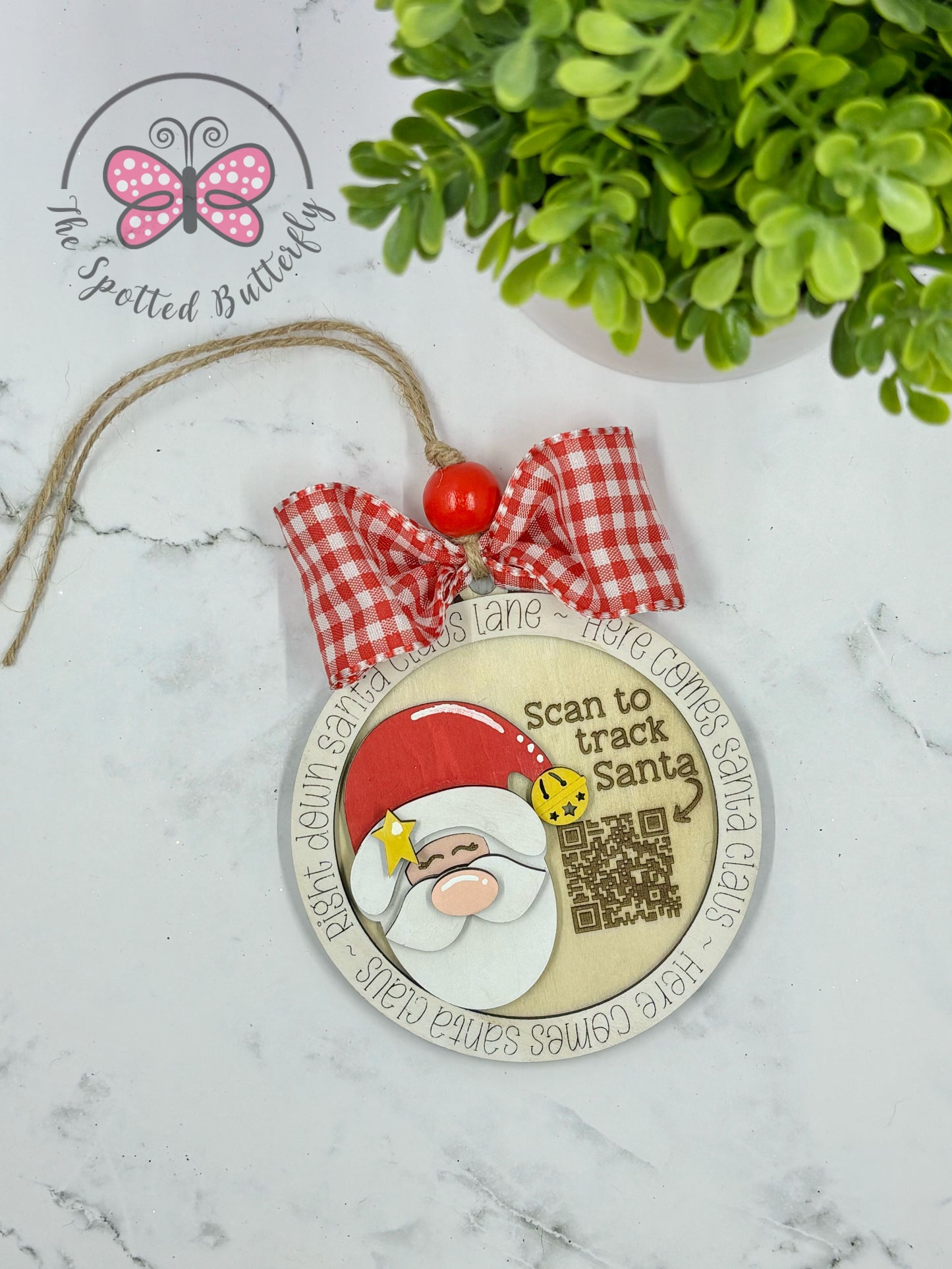 Santa Tracker Ornament