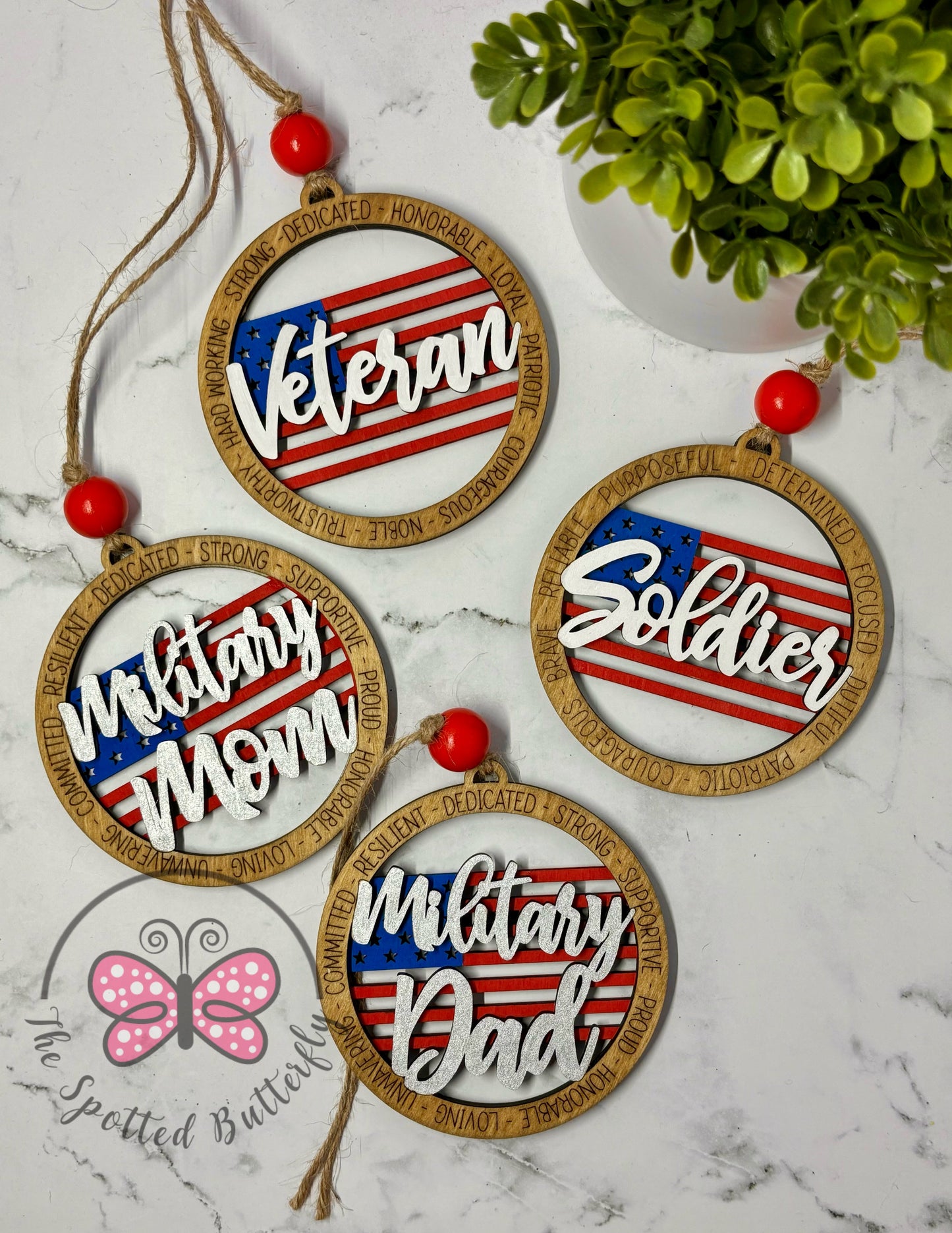 Military Christmas Ornaments