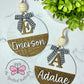 Personalized Wooden Christmas Ornaments