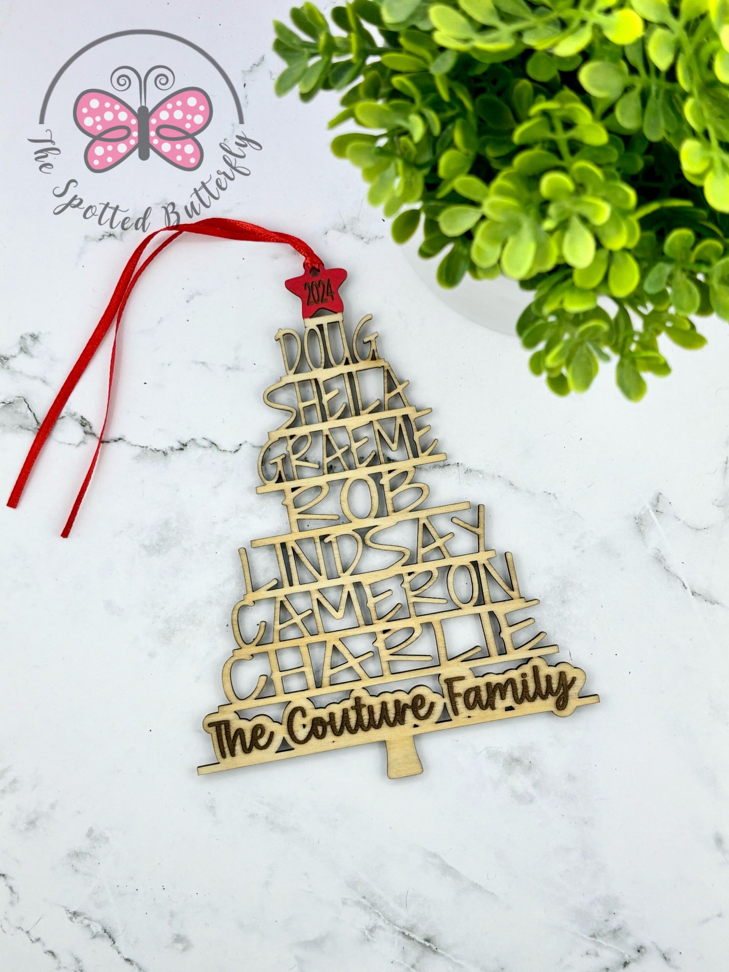 Tree of Names Ornament