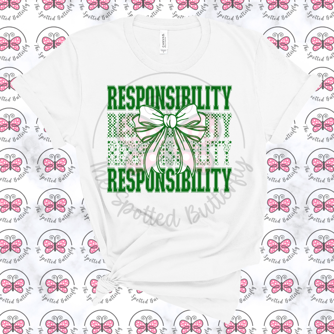 Responsibility Cabin T-Shirt (Hughes Elementary)
