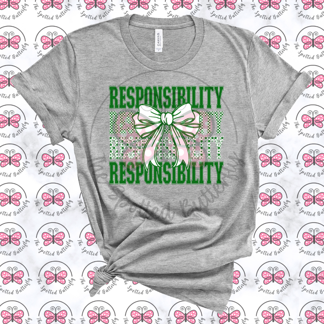 Responsibility Cabin T-Shirt (Hughes Elementary)