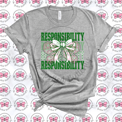 Responsibility Cabin T-Shirt (Hughes Elementary)