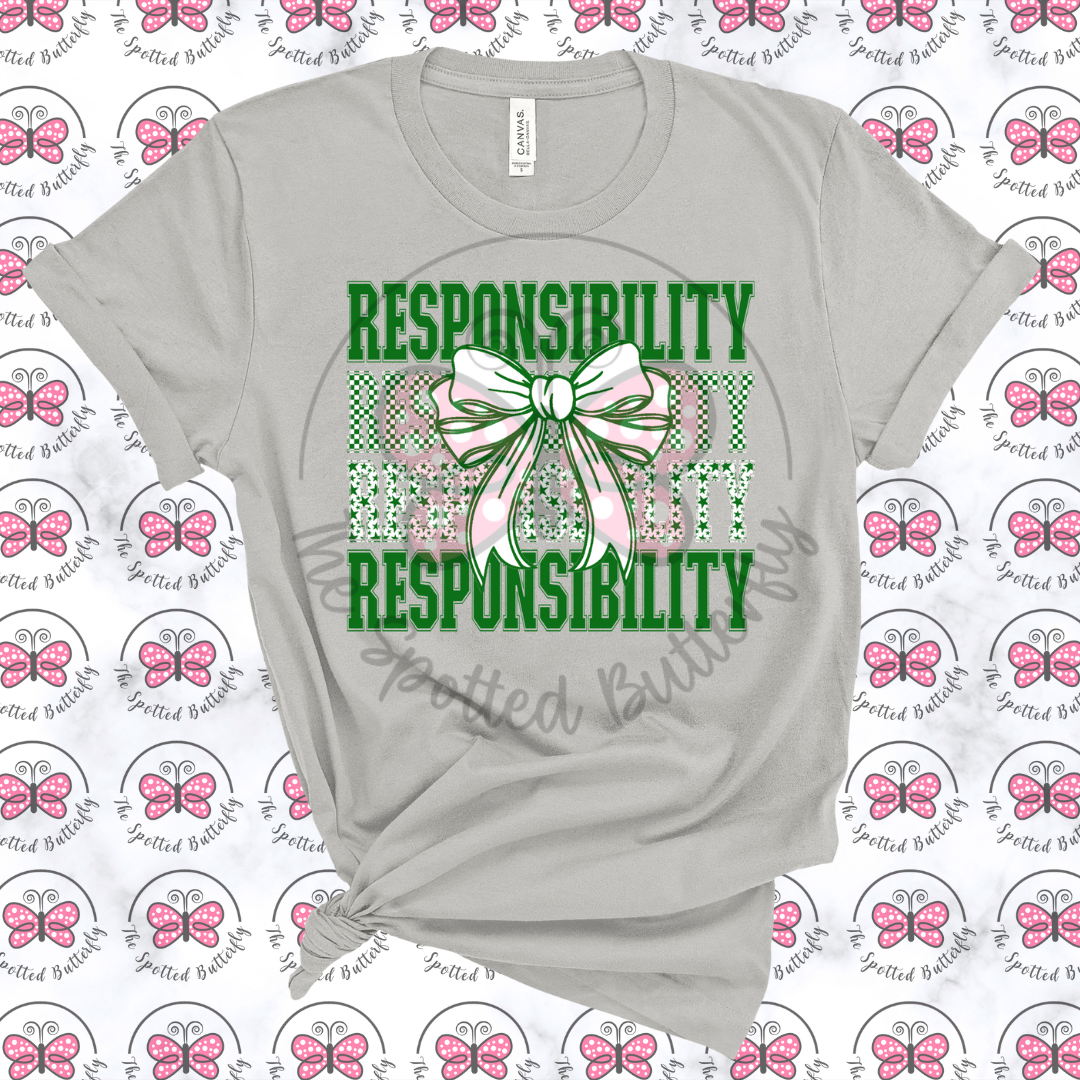 Responsibility Cabin T-Shirt (Hughes Elementary)