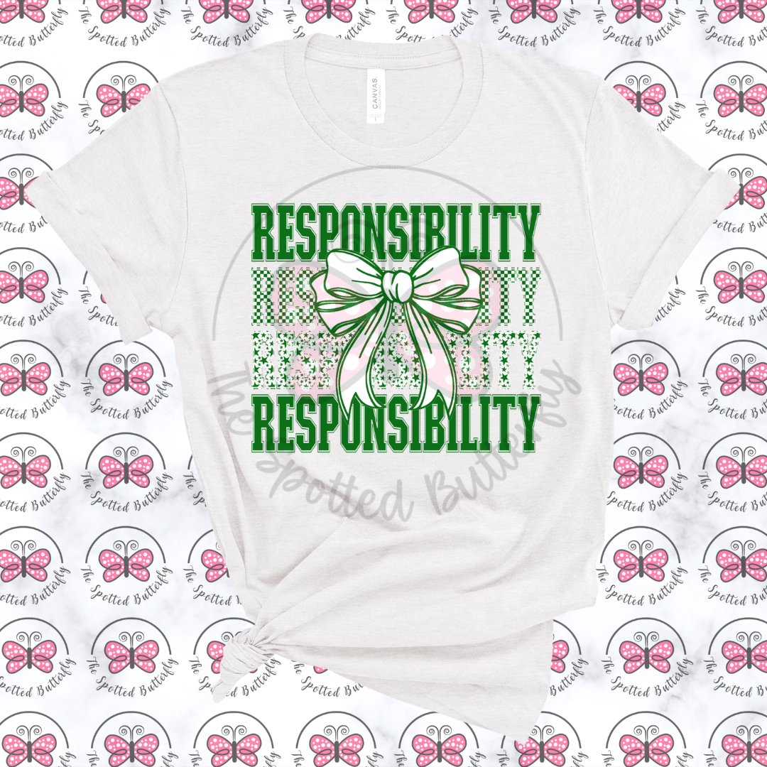 Responsibility Cabin T-Shirt (Hughes Elementary)