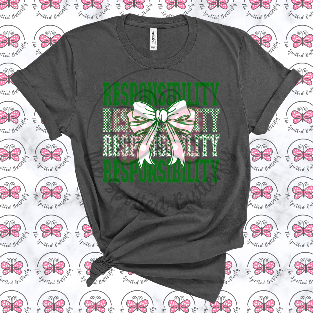 Responsibility Cabin T-Shirt (Hughes Elementary)