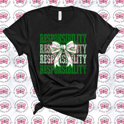 Responsibility Cabin T-Shirt (Hughes Elementary)