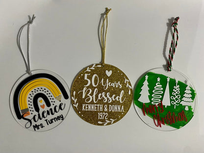 Acrylic Ornaments