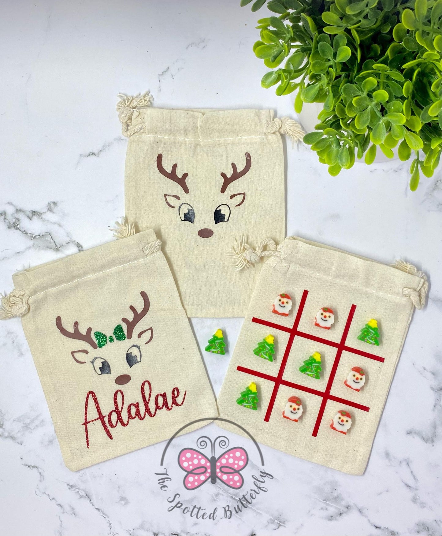 Holiday Tic-Tac-Toe Bags