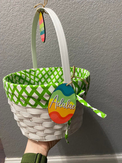 Easter Basket Name Tags