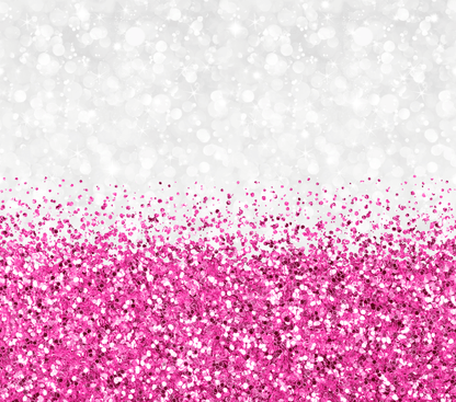 Personalized Glitter Skinny Tumbler